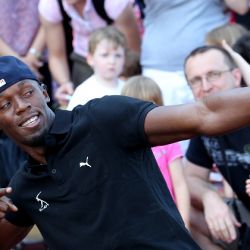 Čokoládová tretra s Usainem Boltem, 23. 5. 2012